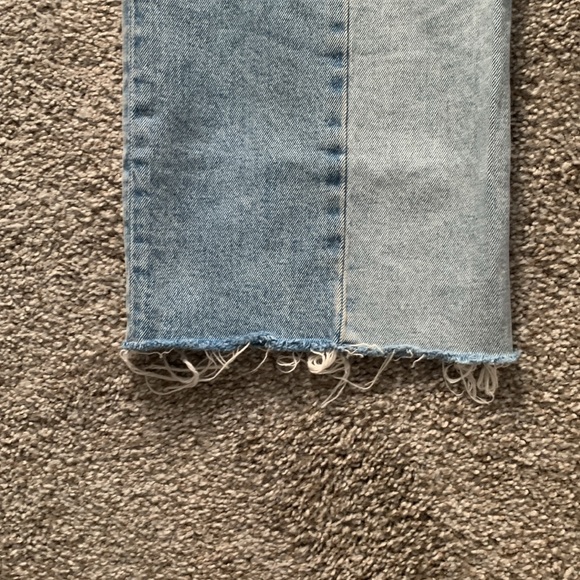 Abercrombie crop wide leg ultra high rise jeans - Picture 6 of 8